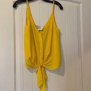 Rory Beca Silk yellow top